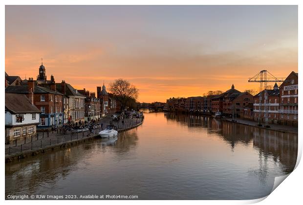 York Print by RJW Images