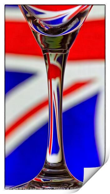 A Glass of Patriotism  Print by Paul Stearman