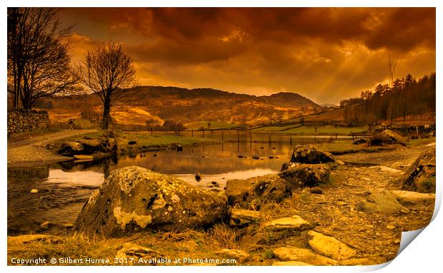 Enchanting Lakeland: The Heart of Cumbria Print by Gilbert Hurree