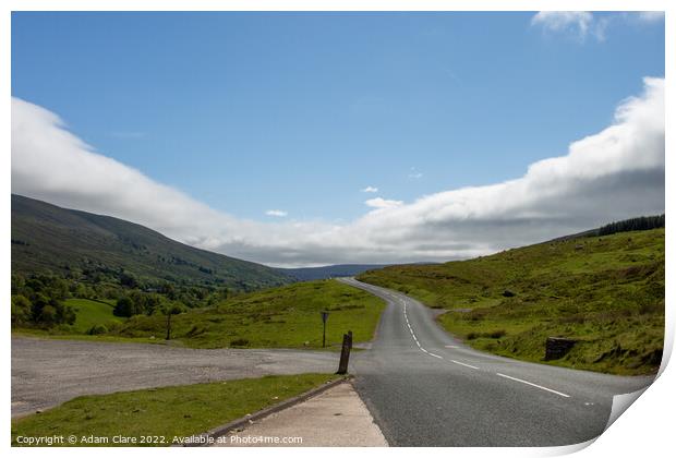 Horseshoe Pass Adventure Print by Adam Clare