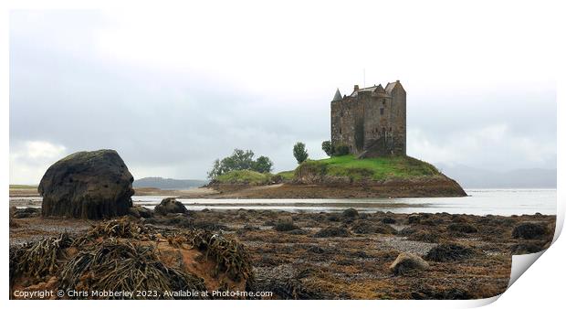 Stalker Castle Print by Chris Mobberley