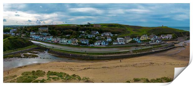 Bude Cornwall Print by Apollo Aerial Photography