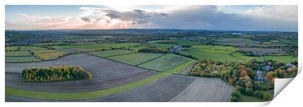 Wentworth Panoramic Print by Apollo Aerial Photography