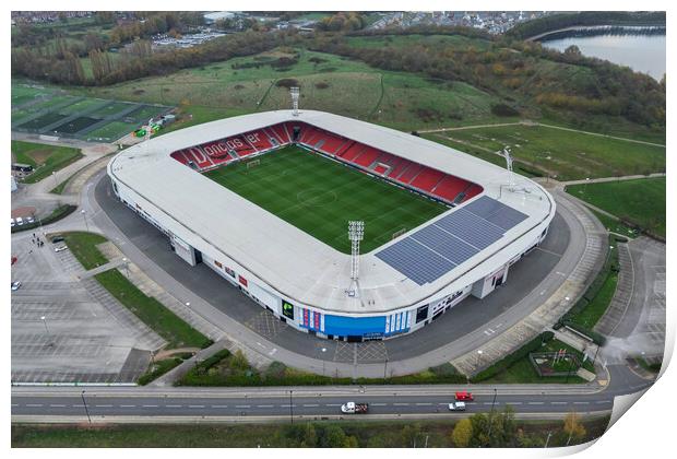 The Eco Power Stadium Print by Apollo Aerial Photography