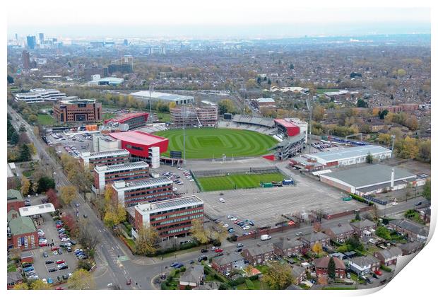 Emirates Old Trafford Print by Apollo Aerial Photography