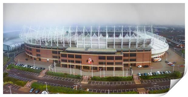 The Stadium Of Light Print by Apollo Aerial Photography