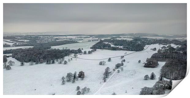 Wentworth Estate Print by Apollo Aerial Photography