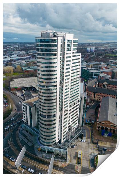 Bridgewater Place Leeds Print by Apollo Aerial Photography