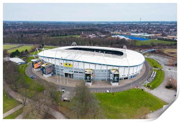 The MKM Stadium  Print by Apollo Aerial Photography