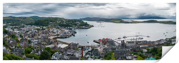 Oban Views Print by Apollo Aerial Photography