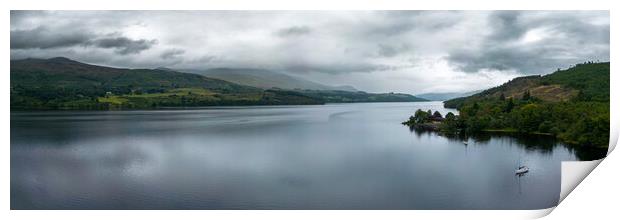 Loch Tay Views Print by Apollo Aerial Photography