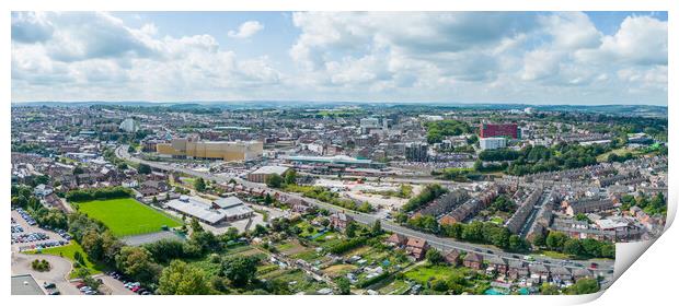 Barnsley Panorama Print by Apollo Aerial Photography