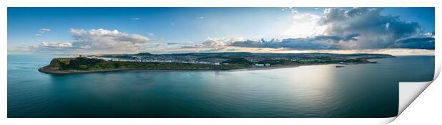 Scarborough North Bay Panorama Print by Apollo Aerial Photography