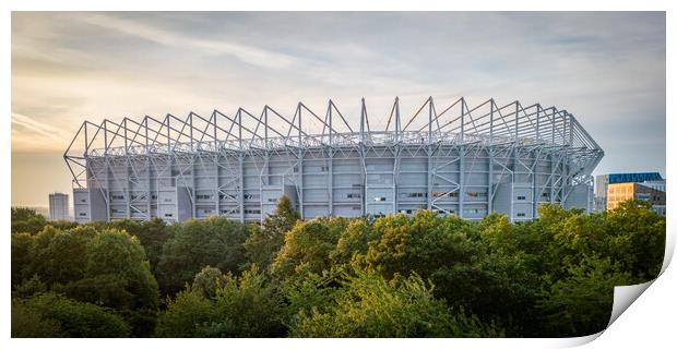 Newcastle United Print by Apollo Aerial Photography