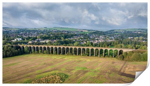 Penistone Viaduct Print by Apollo Aerial Photography