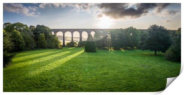 Penistone Railway Viaduct Print by Apollo Aerial Photography