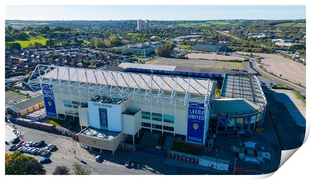Leeds United Print by Apollo Aerial Photography