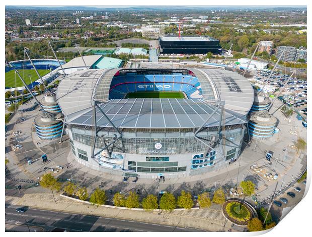 The Etihad Print by Apollo Aerial Photography