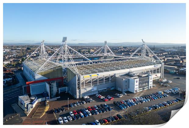Deepdale Print by Apollo Aerial Photography