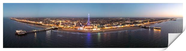 Blackpool Panorama Print by Apollo Aerial Photography