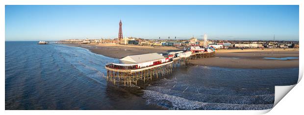 Blackpool Panorama Print by Apollo Aerial Photography