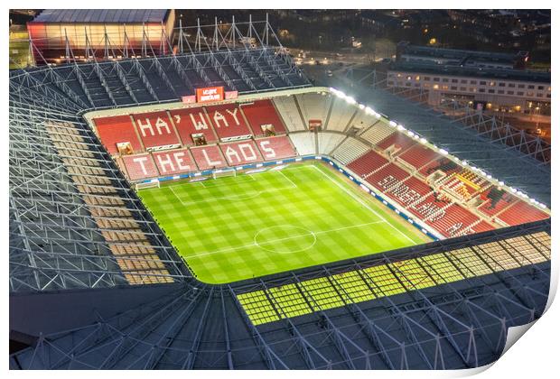 Stadium of Light Sunderland Print by Apollo Aerial Photography