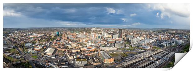 Sheffield Panorama Print by Apollo Aerial Photography