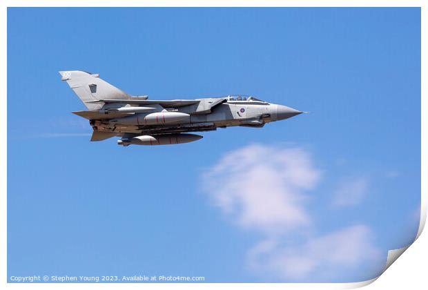 RAF Tornado Print by Stephen Young