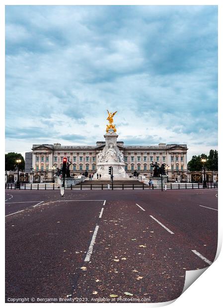 Buckingham Palace Print by Benjamin Brewty