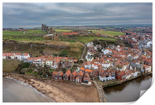Whitby North Yorkshire Print by Steve Smith
