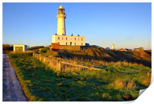 Flamborough Lighthouse Print by Steve Smith