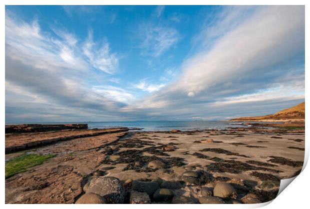 Duntulm Isle Of Skye Print by Steve Smith