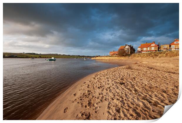 Alnmouth Northumberland Print by Steve Smith