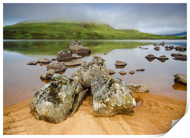 Lochan Na Stainge Print by Steve Smith