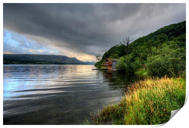 Serenity of Ullswater Print by Steve Smith