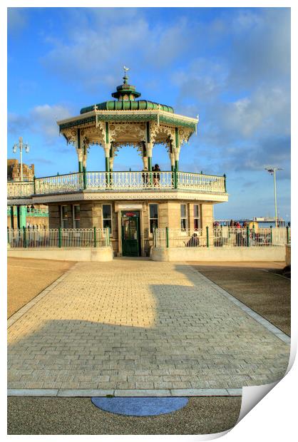 Brighton Bandstand Print by Steve Smith