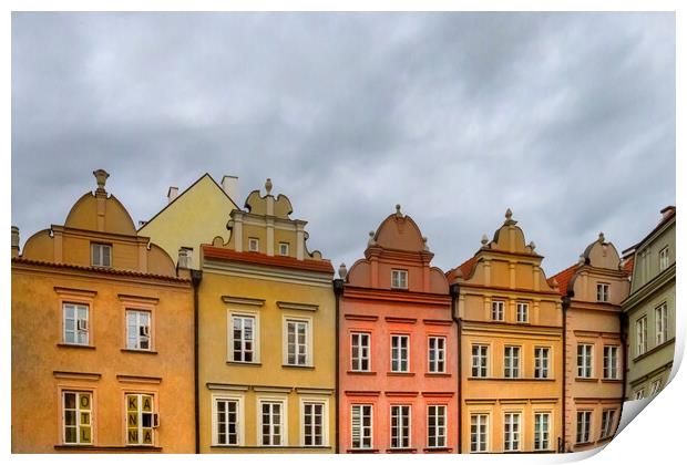 The Colours Of Warsaw Print by Steve Smith