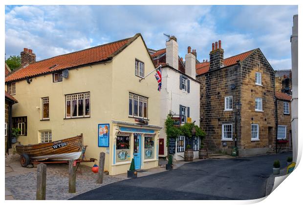 Robin Hoods Bay Print by Steve Smith