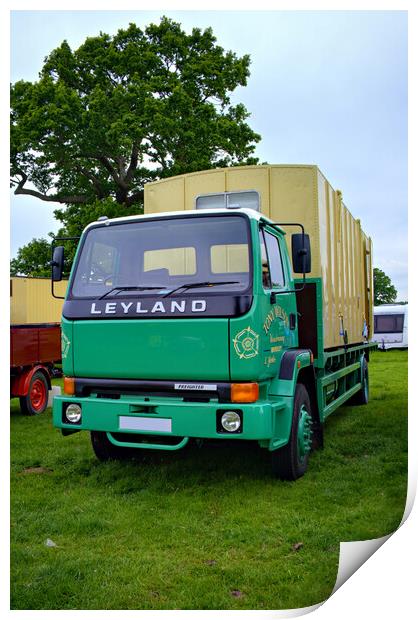 Leyland Freighter Newby Hall Print by Steve Smith