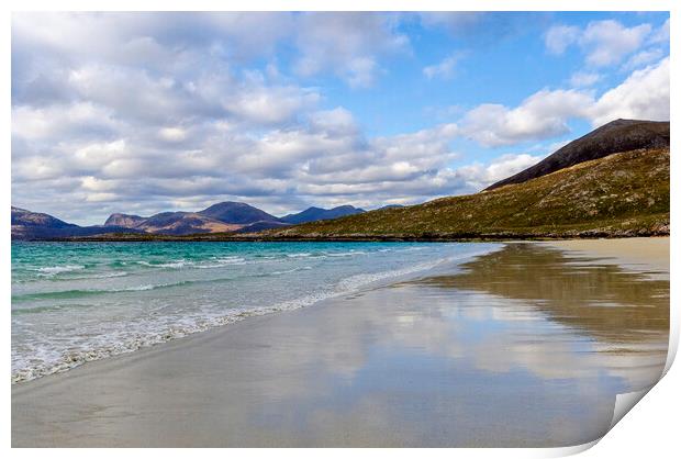 Luskentyre Isle of Harris Print by Steve Smith