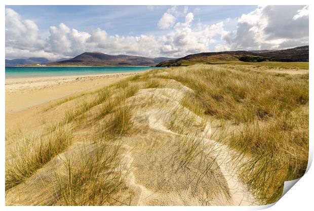 Luskentyre Isle of Harris Print by Steve Smith