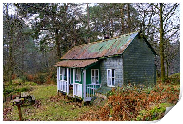 The Woodmans Hut Print by Steve Smith