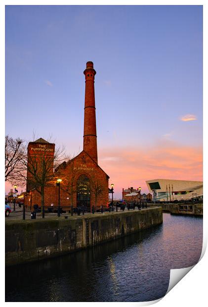 The Pumphouse Liverpool Print by Steve Smith