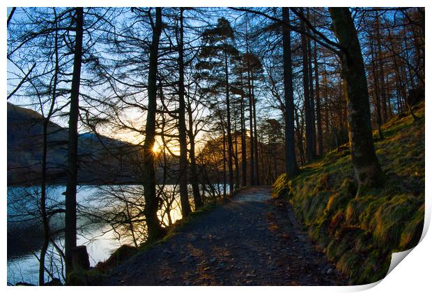 Buttermere Walks Print by Steve Smith