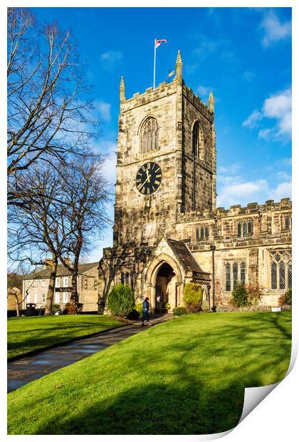 Holy Trinity Church Skipton Print by Steve Smith