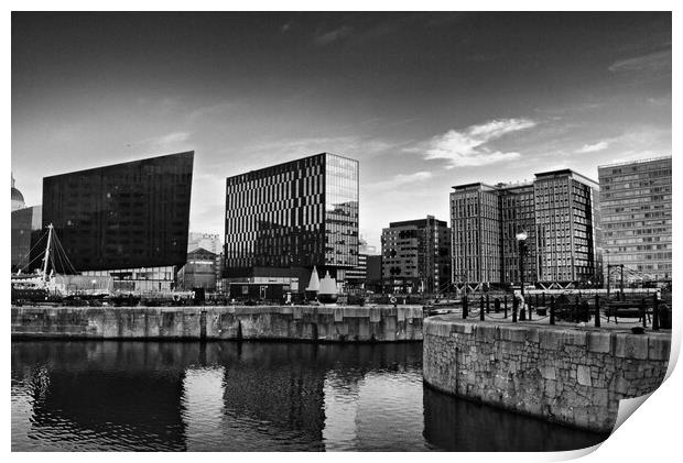 Royal Albert Docks Views Print by Steve Smith