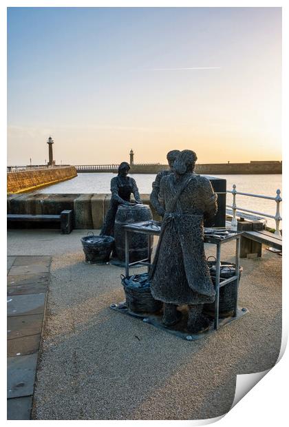 The Herring Girls Print by Steve Smith