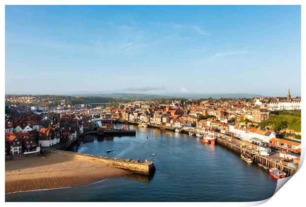 Whitby Print by Steve Smith