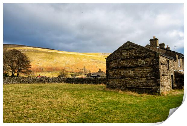 Muker Swaledale Print by Steve Smith