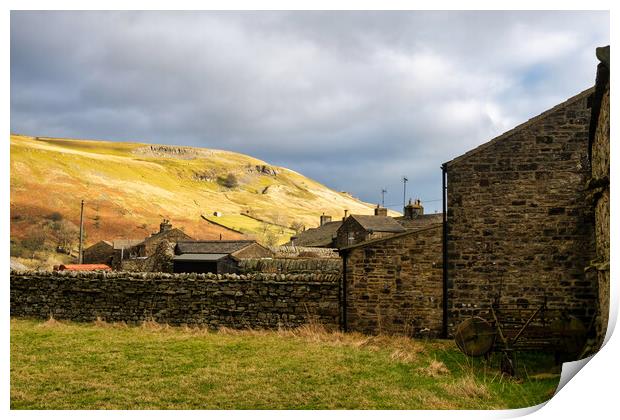 Muker Swaledale Print by Steve Smith